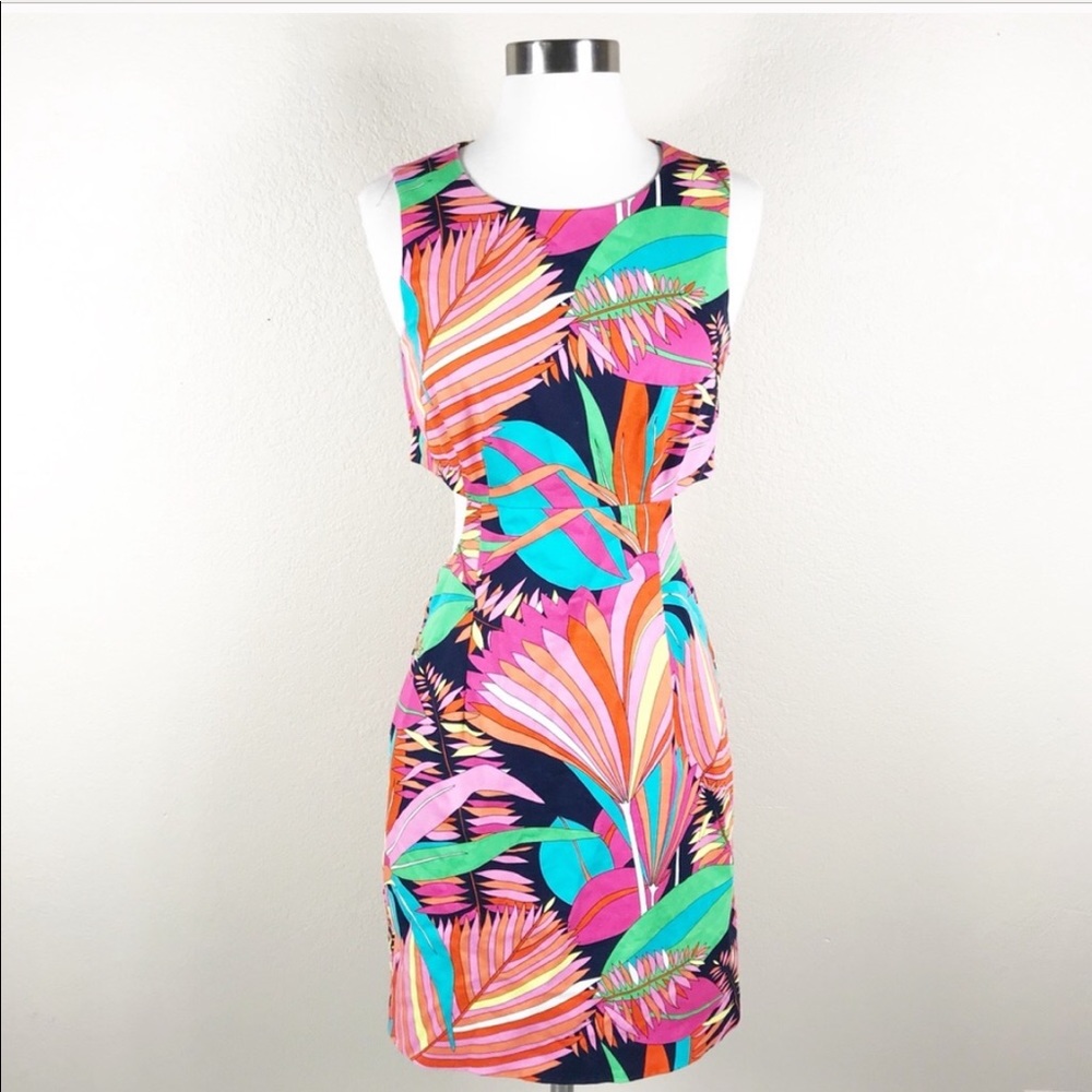 Trina Turks open back dress